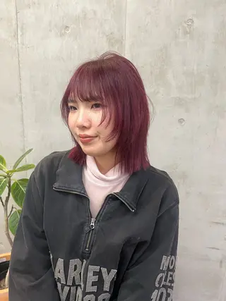 ショート カラー SALT WATER所属・🫐 𝐌𝐚𝐨 🫐似合わせcutのヘアスタイル