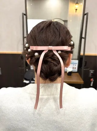 ロング ヘアアレンジ 🦄🩵YUNA 🩵🦄のヘアスタイル