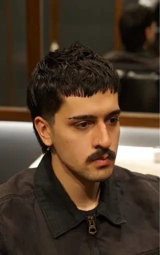 ショート メンズ 大村 颯のヘアスタイル