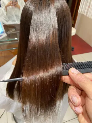 ロング 髪質改善、エクステ 山口卓哉のヘアスタイル