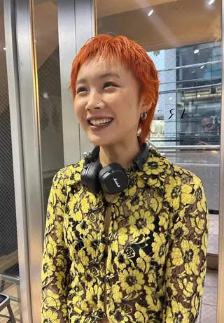 ショート ハイトーンNo.1✨ パーマ✨イマイタツヤのヘアスタイル