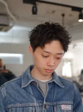 パーマ メンズ メンズパーマ 特化/中川拓也のヘアスタイル