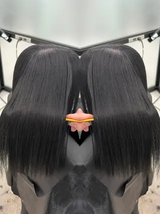 セミロング カラー dx share salon 渋谷所属・髪質改善ヘアエステ Soruhaのヘアスタイル