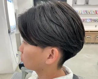 パーマ メンズ Lond LOGAN所属・古田和也/メンズパー マ特化美容師/波巻きのヘアスタイル