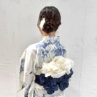 ロング ヘアアレンジ Nagi /艶カラー /ヘアメ/メンズのヘアスタイル