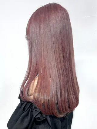 セミロング カラー パーマ ヘアアレンジ ITbyALBUM 松戸のヘアスタイル