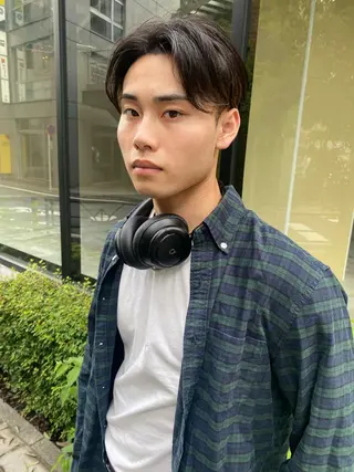 ショート カラー メンズ charme所属・💈メンズカット ✂︎伊藤大輝💈のヘアスタイル