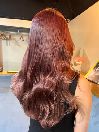 ロング カラー ヘアアレンジ 銀座terrace所属・🫧透明感／艶カラー 🫧Ryuseiのヘアスタイル
