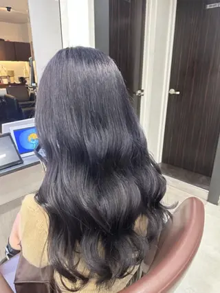 セミロング カラー JILL by GiseL/天神のヘアスタイル
