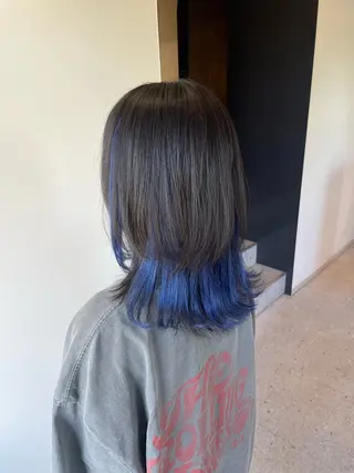 ミディアム 宇野 颯太のヘアスタイル