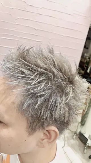 ショート カラー メンズ メンズStylist 山根慧のヘアスタイル