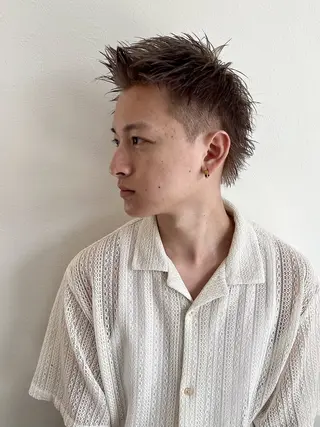 メンズ RIENS xreaのヘアスタイル