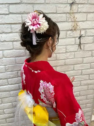 ショート ヘアアレンジ 髪質改善🌱 高橋みなみのヘアスタイル