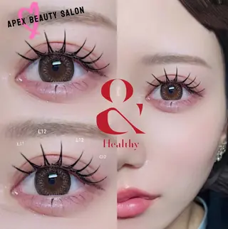 マツエク・マツパ APEX EYELASHのマツエク・マツパデザイン