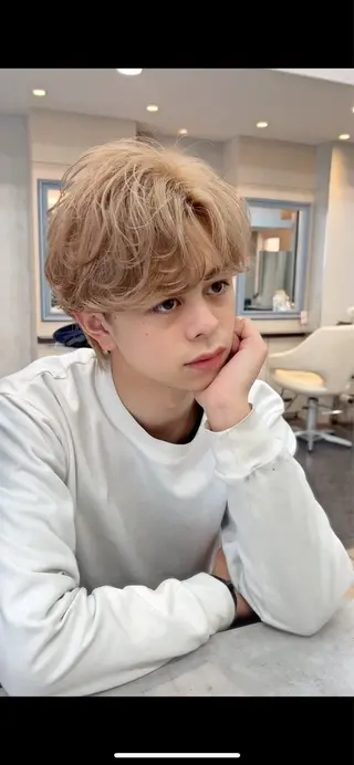 メンズ メンズ特化/パーマ 縮毛矯正/AYAのヘアスタイル