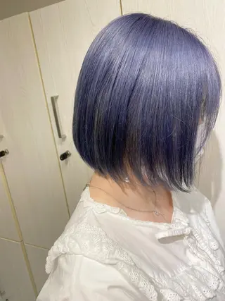 ショート カラー ハイトーン×似合わせ 🌱中川慎之介のヘアスタイル