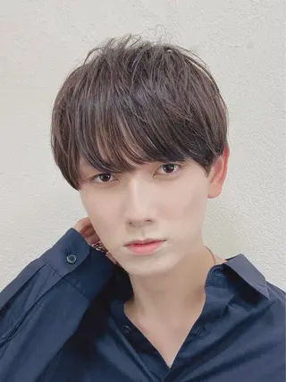 ショート メンズ 🦋透明感カラー🦋 なつやのヘアスタイル