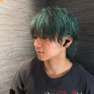 カラー メンズ 新宿プルエクステ 【tsubura】のヘアスタイル