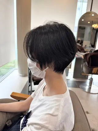 ショート Agu  hair ria郡山安積荒井所属・本田 剛志のヘアスタイル