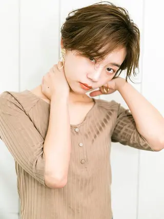 ショート 【ショート専門 美容師】押田 光太郎のヘアスタイル