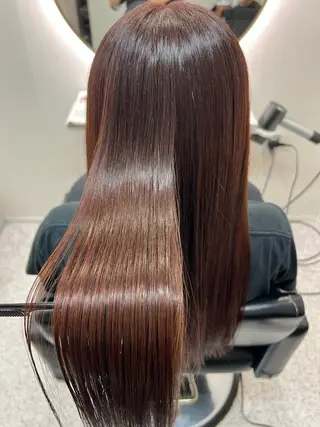 ロング 髪質改善 ヒデのヘアスタイル