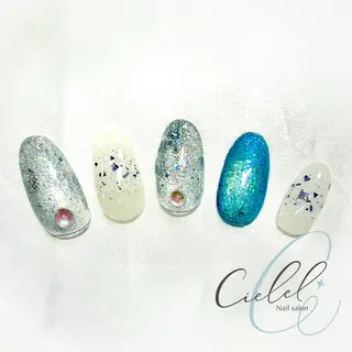 ネイル Nail salon Cielel⟡Ayaのネイルデザイン
