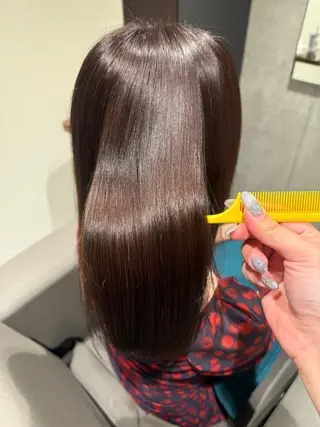 ロング カラー 🪸KARERA新松 戸田中萌恵子🪸のヘアスタイル