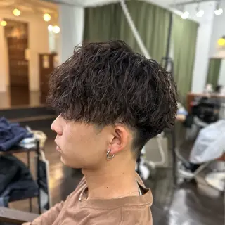パーマ メンズ SALOWIN名古屋suite店所属・メンズカット/名駅 個室/千田のヘアスタイル
