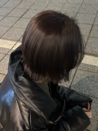 ショート カラー 🍓ハイトーンカラー 🎀nene🍓のヘアスタイル