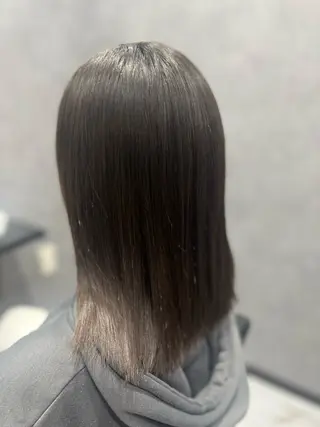 ミディアム 前井 正人のヘアスタイル
