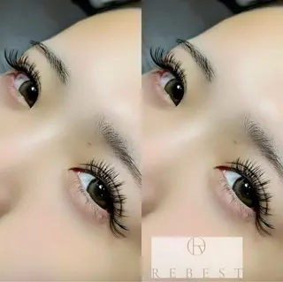 マツエク・マツパ yuuka REBEST心斎橋のマツエク・マツパデザイン