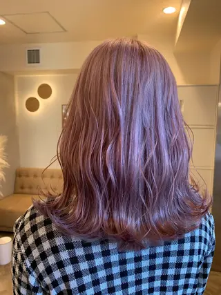 カラー 矢場町/ダブルカラー /レイヤー/アリサのヘアスタイル