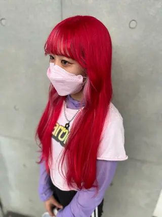 ロング 難波 勝哉のヘアスタイル