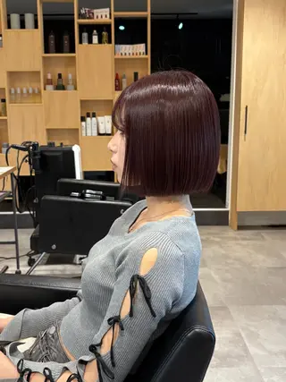 ショート 滑川 吏音のヘアスタイル