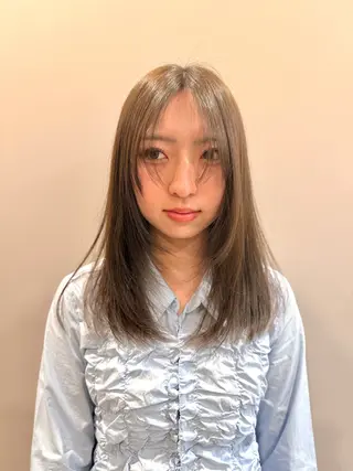 ロング カラー 似合わせカラー／ 松岡茉和🐼🌈🌟のヘアスタイル