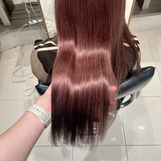 カラー ︎︎🌟韓国艶カラー ︎🌟璃奈 (ﾘﾅ)のヘアスタイル