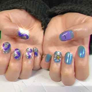 ネイル 奥園 良恵のネイルデザイン