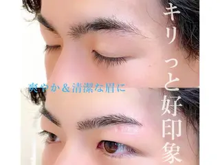 メンズ アイブロウ Blanc  Eyelash salon所属・sasaki. ✨の眉毛・アイブロウイメージ