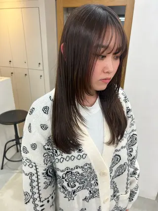 ミディアム 表参道/kozue/ 艶髪/髪質改善のヘアスタイル