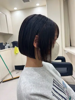 ショート ✨池袋で1番キレイな ボブ✂️ケンボーのヘアスタイル