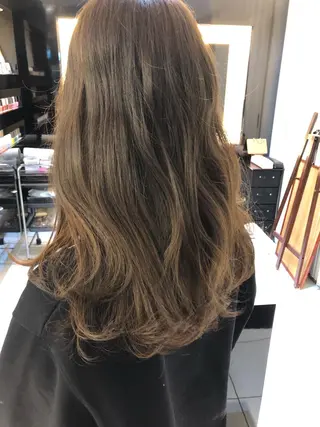 ロング カラー GLROW haruhiのヘアスタイル