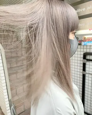 ミディアム カラー ヘアアレンジ 🌿ショート🌿 パーマ🌿淳平のヘアスタイル