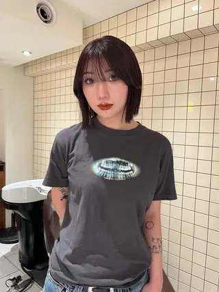 ショート カラー behov所属・柔らかカラー 🤎Tsubasaのヘアスタイル