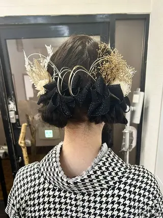 ヘアアレンジ Yui. ハイトーン/パーマ/のヘアスタイル