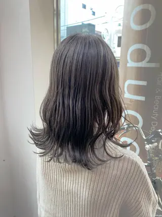 ミディアム カラー 艶髪レイヤーの王 復活の大澤竜馬のヘアスタイル