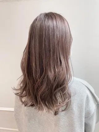 セミロング カラー 🦖鶴岡香純🦖 育休中のヘアスタイル