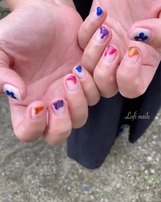 ショート ネイル Lofi nails ゆきこのネイルデザイン