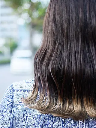 セミロング 韓国ヘア🇰🇷 Misuzuのヘアスタイル