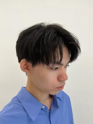 ショート パーマ メンズ 🏆メンズヘア特化 🥇代表りんぺーのヘアスタイル