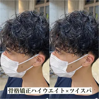 パーマ メンズ ⭕️メンズパーマ⭕️ 山口　裕太郎のヘアスタイル